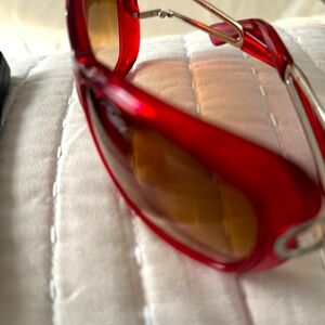 Red Marc Jacobs Vintage Sunglasses. Hardly Worn.